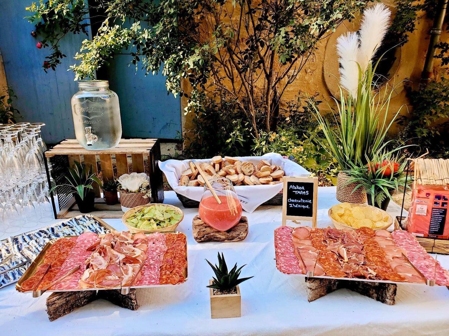 Vin d'honneur : atelier tapas et charcuterie ibérique